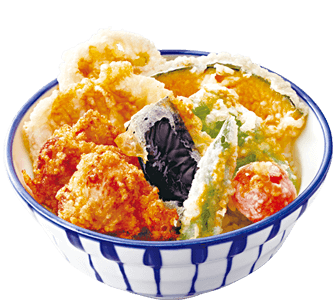 メニュー 天丼 天ぷら本舗 さん天 サトフードサービス