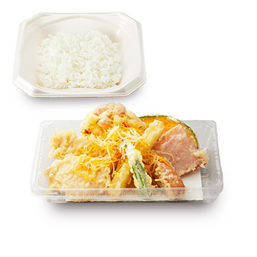 ベーコン＆チーズ天ぷら弁当