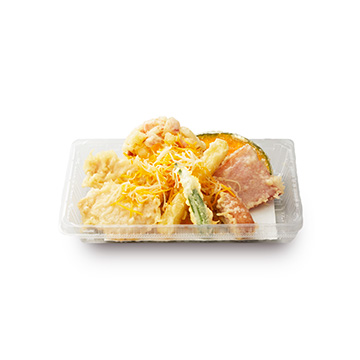 ベーコン＆チーズの天ぷら盛合せ