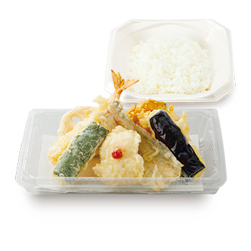鱧と太刀魚の天ぷら弁当