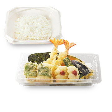 鱧と海老の贅沢夏天ぷら弁当