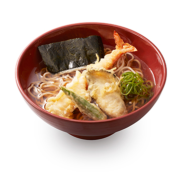牡蠣天そば/うどん