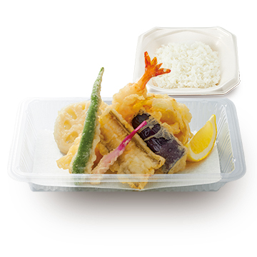 真穴子と大海老の天ぷら弁当