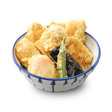 鶏もも天の天丼たっぷりタルタル