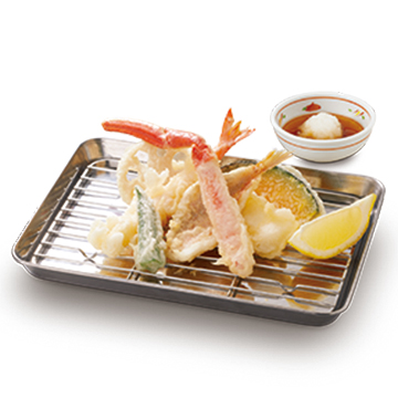 牡蠣づくし天ぷら盛合せ