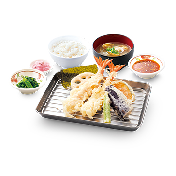 上海老天ぷら定食