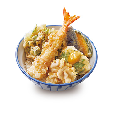 たらと白子の冬天丼