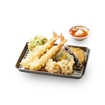 海老・たら・白子の贅沢天ぷら盛合せ