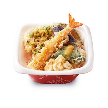 たらと白子の冬天丼