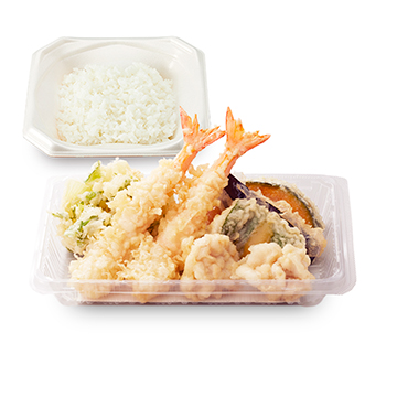 海老・たら・白子の贅沢天ぷら弁当