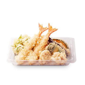 海老・たら・白子の贅沢天ぷら盛合せ