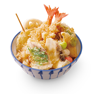 真鯛と筍の春らんまん天丼