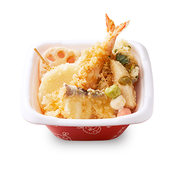 真鯛と筍の天丼