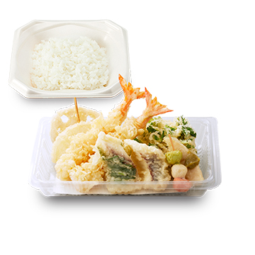 真鯛と筍の春らんまん天ぷら弁当