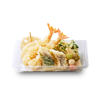 真鯛と筍の春らんまん天ぷら盛合せ