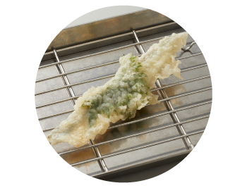 さより（1/2尾）大葉巻き