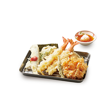 春の大海老天ぷら盛合せ