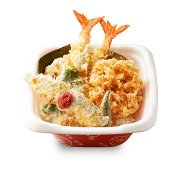 春の大海老天丼