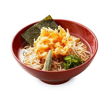 桜海老のかき揚げそば・うどん