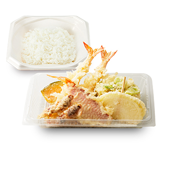 大海老・金目鯛・ほたるいかの初夏天ぷら弁当