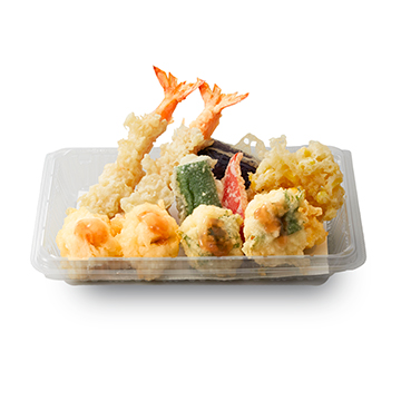 鱧と夏野菜の贅沢天ぷら盛合せ