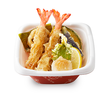 車海老のさっぱりおろし天丼
