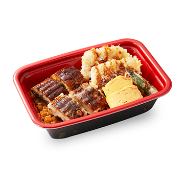 うな鶏天重