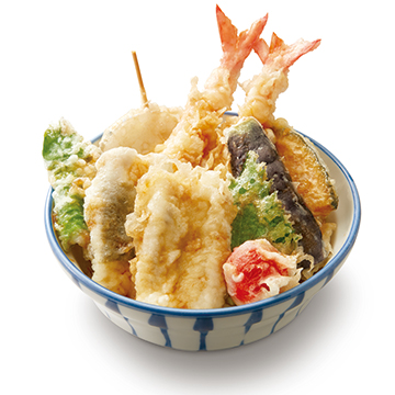 大海老と真穴子の贅沢天丼