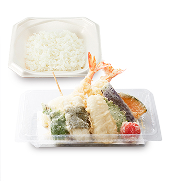 大海老と真穴子の贅沢天ぷら弁当