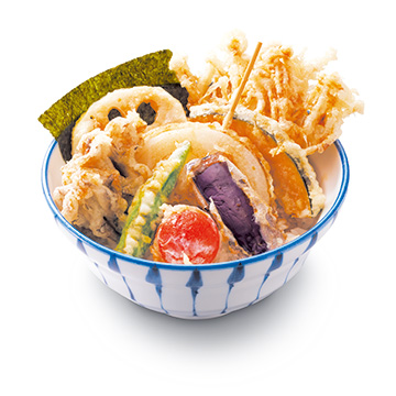野菜天丼