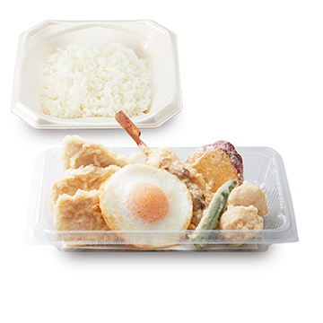 お月見天ぷら弁当